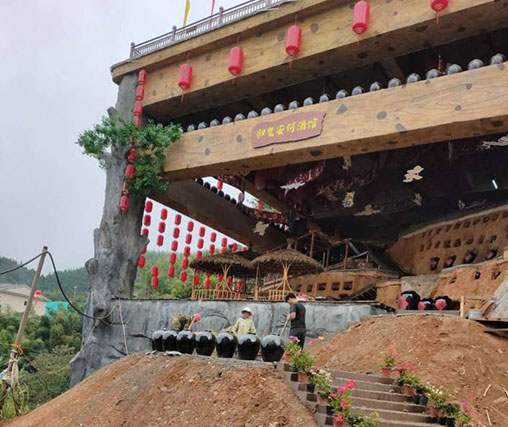 江西仿古园林建筑