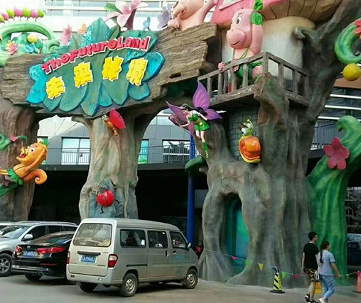 宜春塑石仿真树大门