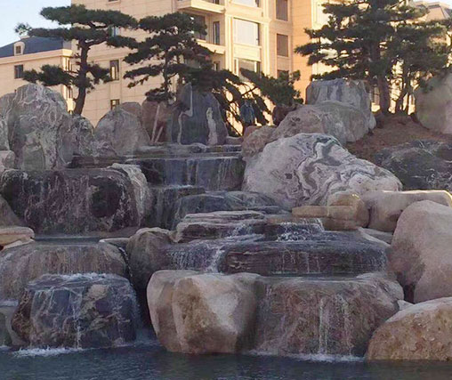 江西假山石批发,塑石假山设计,赣州园林建设