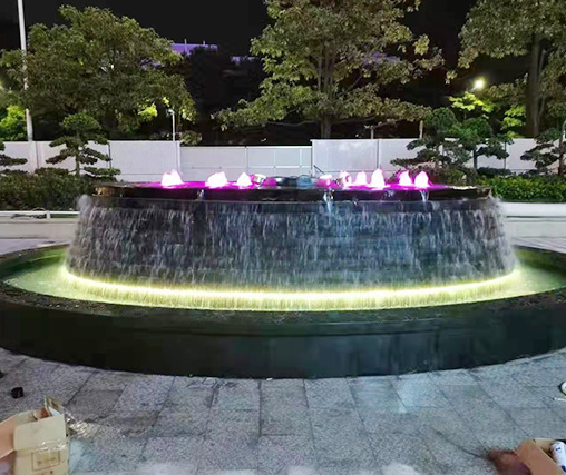 九江酒店水幕墙